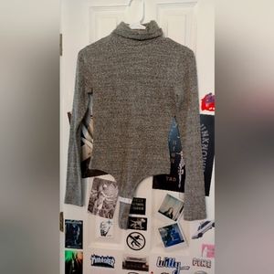 Madewell Turtle-neck thong body suit